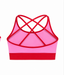 Crop Top - Pink & Red
